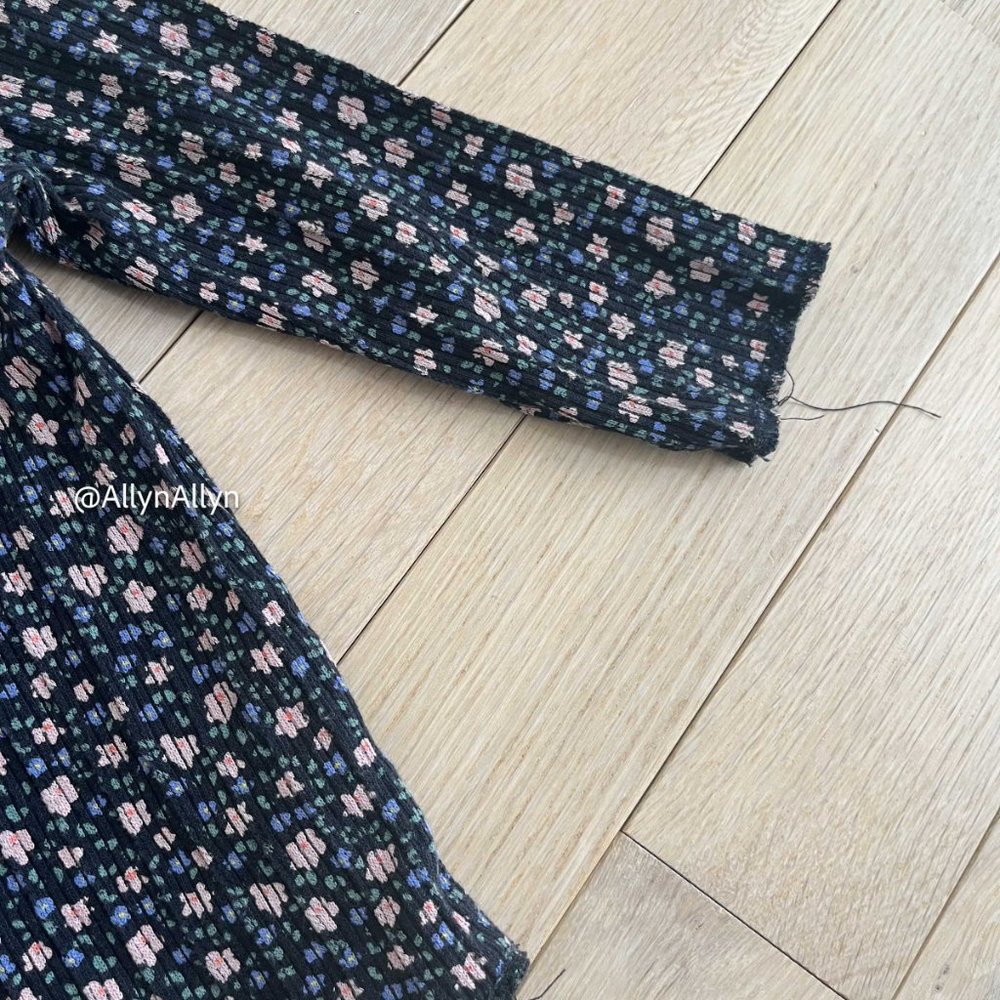 Zara 2-3T Toddler Floral Long Sleve Shirt - Picture 8 of 11